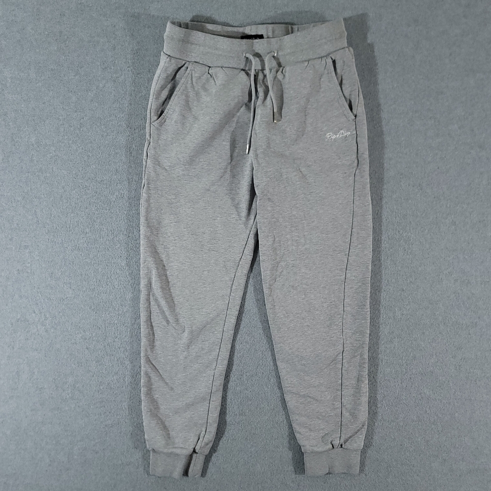 Rip N Dip Joggers Adult Small Grey SweatPants Drawstring Cat RIPNDIP